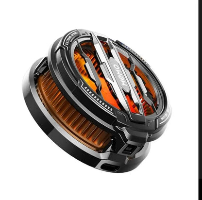 Premium Cooling Radiator for Phones - Black ABS Aluminum Gulfluxe