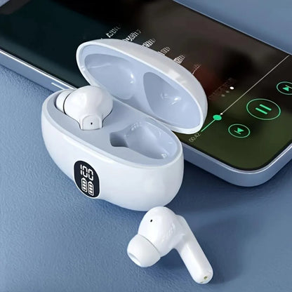 Crystal Clear Wireless Earbuds with Noise Cancellation & 24Hr Case