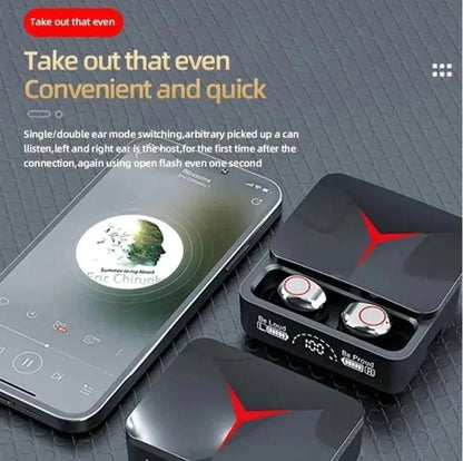M90 Pro Earbuds Bluetooth 5.3 with Charging Case Gulfluxe
