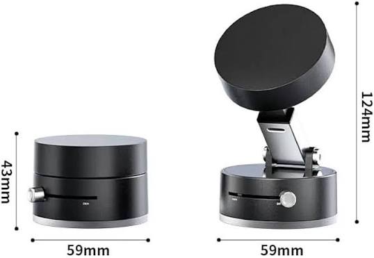 Magnetic Suction Phone Holder Multicolor Lightweight Portable