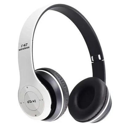 Wireless Stereo Headphones Bluetooth 4.2-5.0 Black White Green Blue Red Gulfluxe