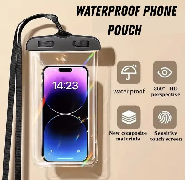Waterproof Phone Pouch for Travel & Outdoor Use