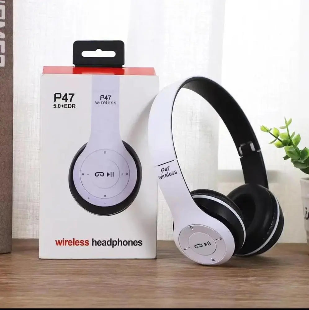 Wireless Stereo Headphones Bluetooth 4.2-5.0 Black White Green Blue Red Gulfluxe