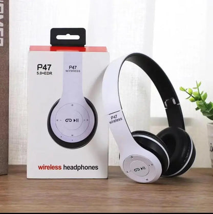 Wireless Stereo Headphones Bluetooth 4.2-5.0 Black White Green Blue Red Gulfluxe