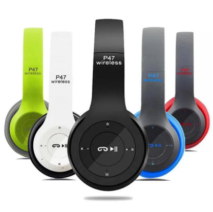 Wireless Stereo Headphones Bluetooth 4.2-5.0 Black White Green Blue Red Gulfluxe