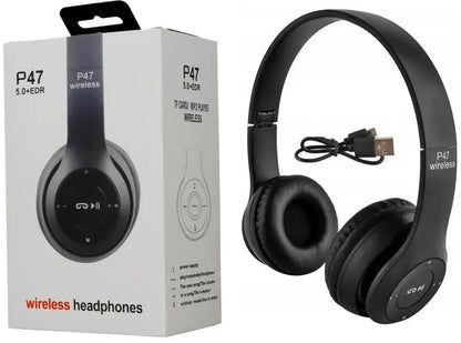 Wireless Stereo Headphones Bluetooth 4.2-5.0 Black White Green Blue Red Gulfluxe